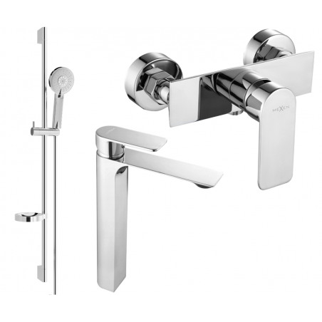 Mexen Alexa DS40 shower set, Chrome - 71214DS40-00