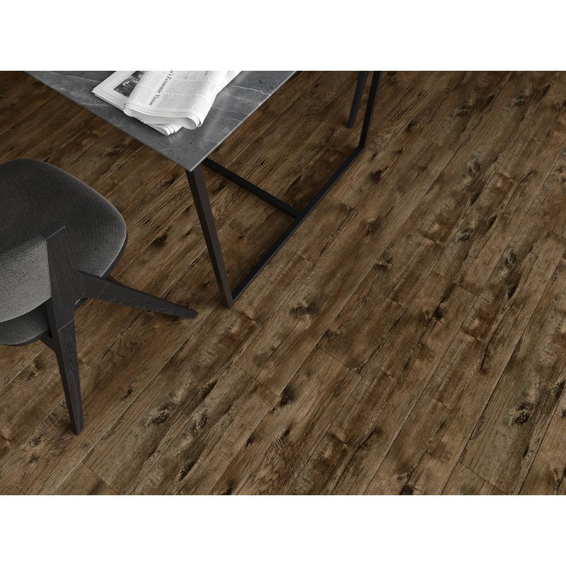 Mexen Orange Beach vinyl panels 1240 x 182 mm SPC 6.5 mm, IXPE underlay 1.5 mm, 4 V-groove, Walnut - F1028-1240-182-505-4V1-02