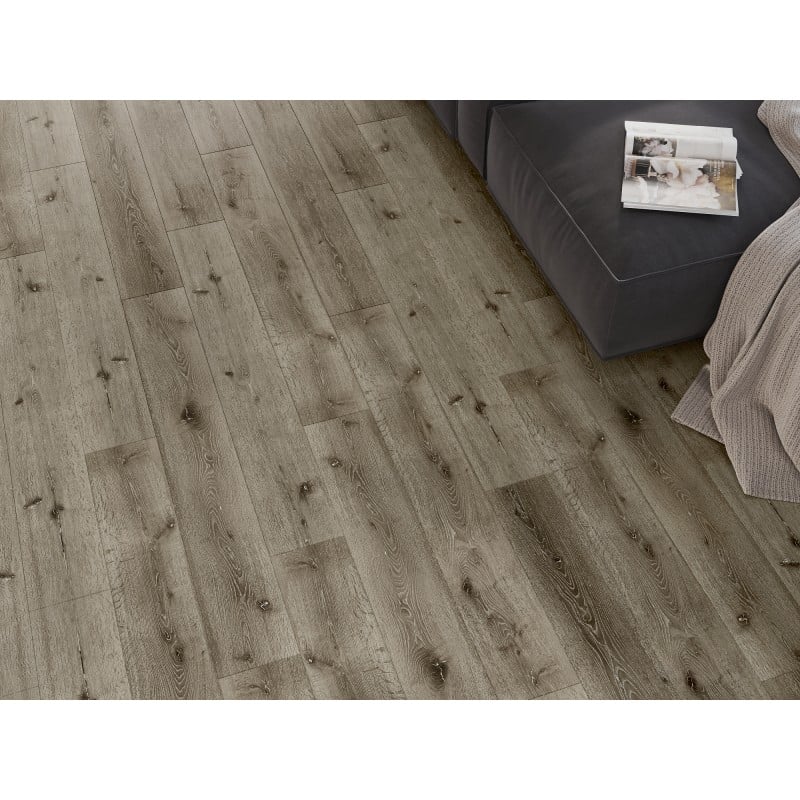 Mexen Kansas vinyl panels 1240 x 182 mm SPC 6.5 mm, IXPE underlay 1.5 mm, 4 V-Groove, Oak - F1032-1240-182-505-4V1-01