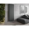 Mexen Flat VR20S panel radiator 2000 x 500 mm, bottom center connection, 1181 W, anthracite - W6VR20S-200-050-66