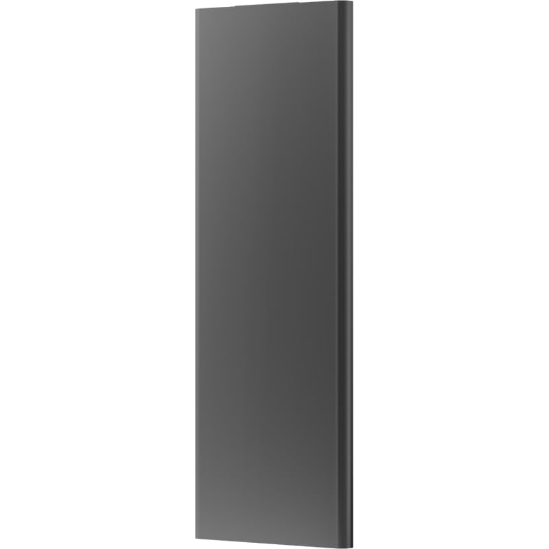 Mexen VR20S Flat panel radiator 1800 x 600 mm, bottom middle connection, 1308 W, anthracite - W6-180-060-66 - W6VR20S-180-060-66