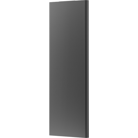 Mexen VR20S Flat panel radiator 1800 x 600 mm, bottom middle connection, 1308 W, anthracite - W6-180-060-66 - W6VR20S-180-060-66