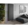 Mexen Flat VR20S panel radiator 1800 x 600 mm, bottom central connection, 1308 W, anthracite - W6VR20S-180-060-66