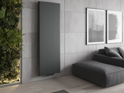 Mexen VR20SL Plate radiator line 1400 x 500 mm, middle bottom connection, 890 W, anthracite - W6-140-050-66