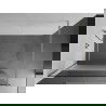 Mexen Kioto Walk-in Shower Wall 110 x 200 cm, Transparent/Frosted 8 mm, Brushed Nickel - 800-110-101-97-35