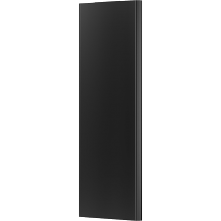 Mexen VR20S Flat panel radiator 1600 x 300 mm, bottom central connection, 596 W, black - W6-160-030-70 - W6VR20S-160-030-70