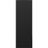Mexen Flat VR20S Panel Heater 1800 x 300 mm, Bottom Middle Connection, 654 W, Black - W6VR20S-180-030-70