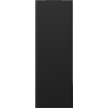Mexen Flat VR20S panel radiator 1400 x 500 mm, middle bottom connection, 890 W, black - W6VR20S-140-050-70