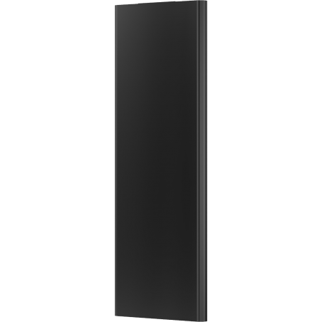 Mexen Flat VR20S panel radiator 1400 x 500 mm, middle bottom connection, 890 W, black - W6VR20S-140-050-70