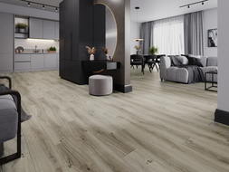 Mexen Richmond vinyl panels 1240 x 182 mm SPC 6.5 mm, substrate IXPE 1.5 mm, 4 V-Groove, Oak - F1043-1240-182-505-4V1-01