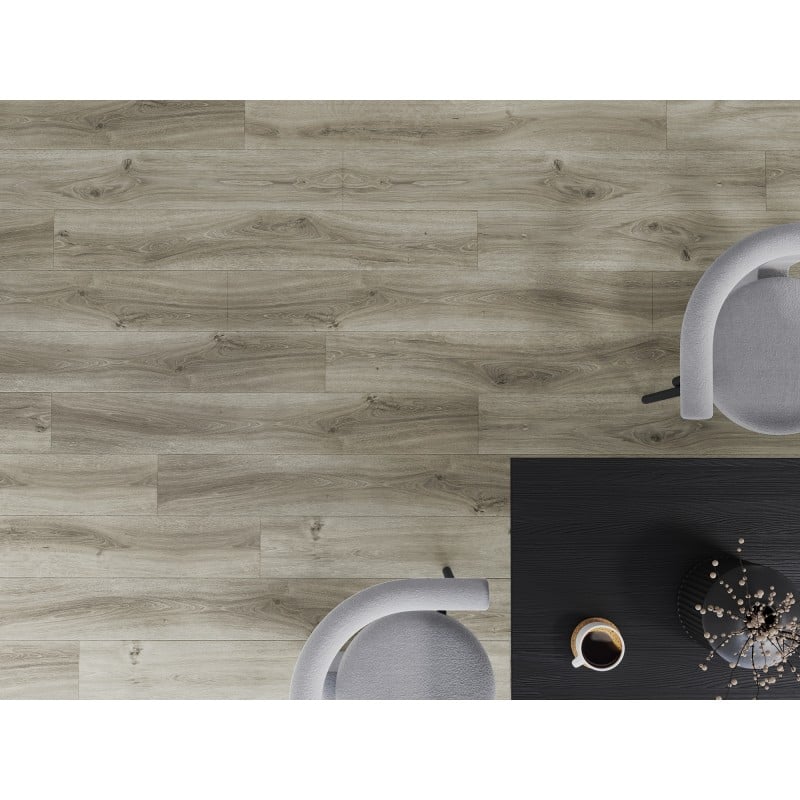 Mexen Richmond vinyl panels 1240 x 182 mm SPC 6.5 mm, substrate IXPE 1.5 mm, 4 V-Groove, Oak - F1043-1240-182-505-4V1-01