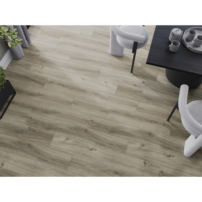 Mexen Richmond vinyl panels 1240 x 182 mm SPC 6.5 mm, substrate IXPE 1.5 mm, 4 V-Groove, Oak - F1043-1240-182-505-4V1-01