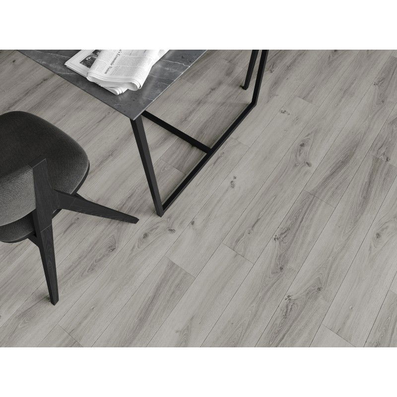 Mexen Harrison vinyl panels 1240 x 182 mm SPC 6.5 mm, IXPE underlay 1.5 mm, 4 V-Groove, Oak - F1044-1240-182-505-4V1-01