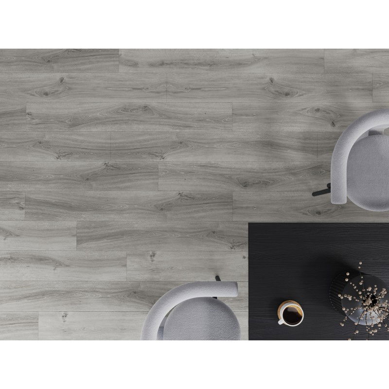 Mexen Harrison vinyl panels 1240 x 182 mm SPC 6.5 mm, IXPE underlay 1.5 mm, 4 V-Groove, Oak - F1044-1240-182-505-4V1-01