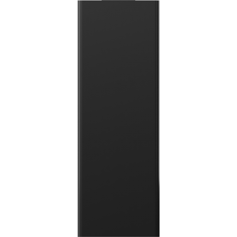 Mexen Flat VR20S panel radiator 1800 x 600 mm, bottom middle connection, 1308 W, black - W6VR20S-180-060-70