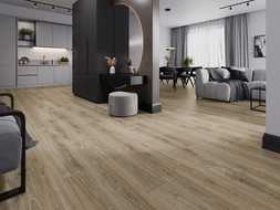 Mexen Fort Valley vinyl panels 1240 x 182 mm SPC 6.5 mm, IXPE underlayment 1.5 mm, 4 V-Joint, Oak - F1046-1240-182-505-4V1-01
