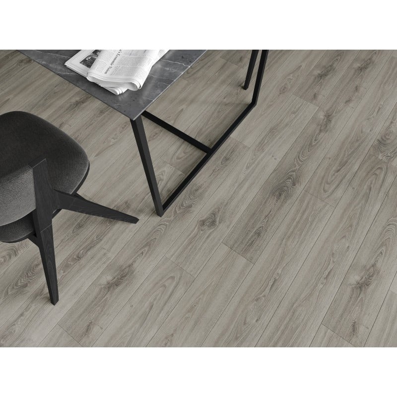 Mexen Silver Creek vinyl panels 1240 x 182 mm SPC 6.5 mm, IXPE underlay 1.5 mm, 4 V-groove, Oak - F1047-1240-182-505-4V1-01