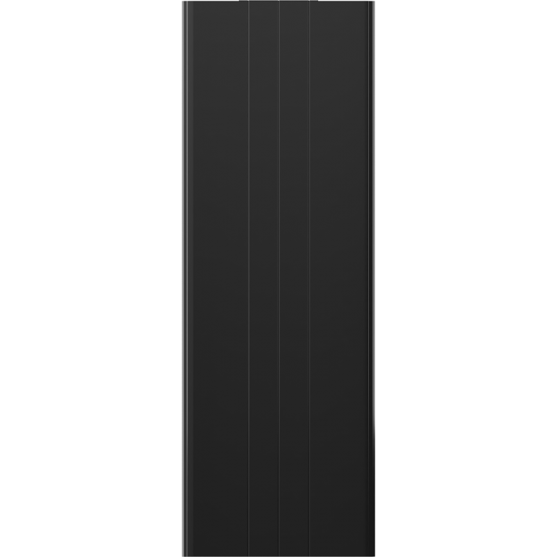 Mexen Line VR20SL panel radiator 2000 x 600 mm, bottom middle connection, 1417 W, black - W6VR20SL-200-060-70