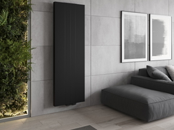 Mexen VS20SL Plate radiator line 1600 x 300 mm, middle bottom connection, 596 W, black - W6-160-030-70 - W6VS20SL-160-030-70