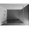 Mexen Kioto Walk-in Shower Wall 110 x 200 cm, Mirror 8 mm, Brushed Nickel - 800-110-101-97-50