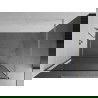 Mexen Kioto Walk-in Shower Panel 140 x 200 cm, Black Pattern 8 mm, Brushed Nickel - 800-140-101-97-70