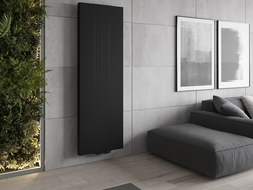Mexen Line VS20SL panel radiator 2000 x 500 mm, bottom middle connection, 1181 W, black - W6VS20SL-200-050-70