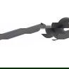 Mexen Tiber toilet roll holder, Black - 7050533-70