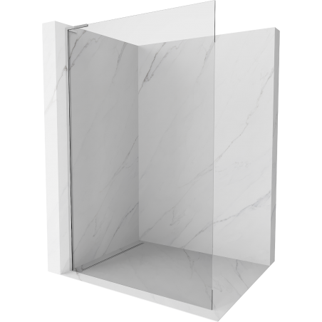 Mexen Kioto L shower wall Walk-in 55 x 200 cm, transparent, chrome - 800-055-103-01-00