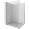 Mexen Kioto L Walk-in Shower Screen 85 x 200 cm, Transparent, Chrome - 800-085-103-01-00