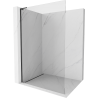 Mexen Kioto L Walk-in Shower Wall 50 x 200 cm, transparent, black - 800-050-103-70-00