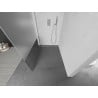 Mexen Kioto L Shower Wall Walk-in 120 x 200 cm, Transparent/Frosted, Chrome - 800-120-103-01-35