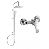 Mexen Fabia Tord exposed shower set with shower head and shower faucet, chrome - 746540200-00