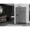 Mexen Kioto L shower screen Walk-in 70 x 200 cm, graphite, black - 800-070-103-70-40