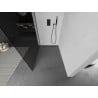 Mexen Kioto L shower screen Walk-in 70 x 200 cm, graphite, black - 800-070-103-70-40