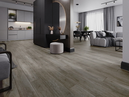Mexen Sherwood Vinyl Panels 1240 x 182 mm SPC 6.5 mm, IXPE Underlay 1.5 mm, 4 V-Grooves, Oak - F1051-1240-182-505-4V1-01