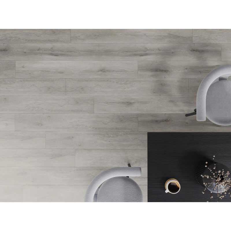 Mexen Boone vinyl panels 1240 x 182 mm SPC 6.5 mm, IXPE underlay 1.5 mm, 4 V-Groove, Oak - F1054-1240-182-505-4V1-01