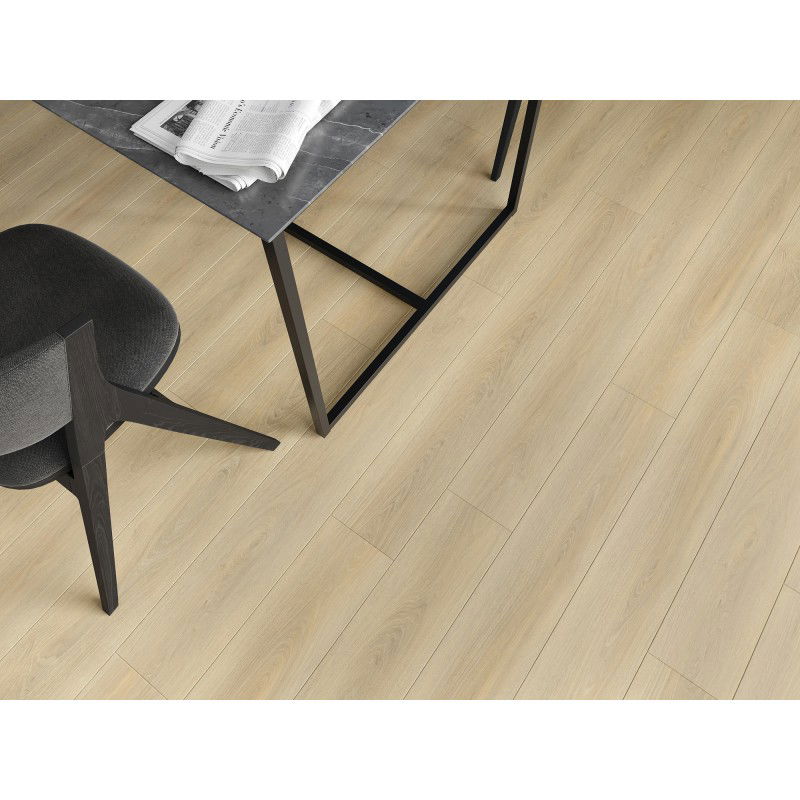 Mexen Kinston vinyl panels 1240 x 182 mm SPC 6.5 mm, IXPE underlay 1.5 mm, 4 V-Groove, Oak - F1057-1240-182-505-4V1-01