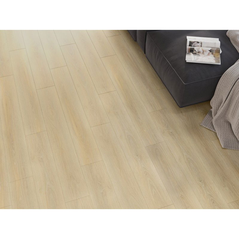 Mexen Kinston vinyl panels 1240 x 182 mm SPC 6.5 mm, IXPE underlay 1.5 mm, 4 V-Groove, Oak - F1057-1240-182-505-4V1-01