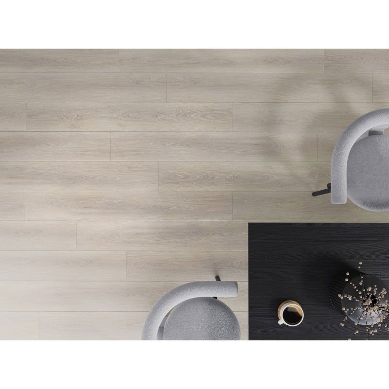 Mexen Wilson vinyl panels 1240 x 182 mm SPC 6.5 mm, IXPE underlay 1.5 mm, 4 V-Groove, Oak - F1058-1240-182-505-4V1-01