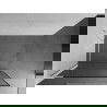 Mexen Kioto L shower wall Walk-in 100 x 200 cm, black pattern, white - 800-100-103-20-70