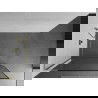 Mexen Kioto L Walk-in Shower Wall 70 x 200 cm, Black Pattern, Gold - 800-070-103-50-70