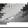 Mexen Kioto L Walk-in Shower Panel 80 x 200 cm, Black Pattern, Gold - 800-080-103-50-78