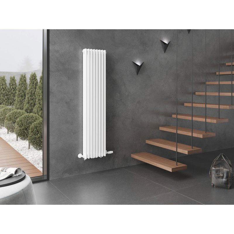 Mexen Denver decorative radiator 1600 x 378 mm, 1487 W, white - W215-1600-378-00-20