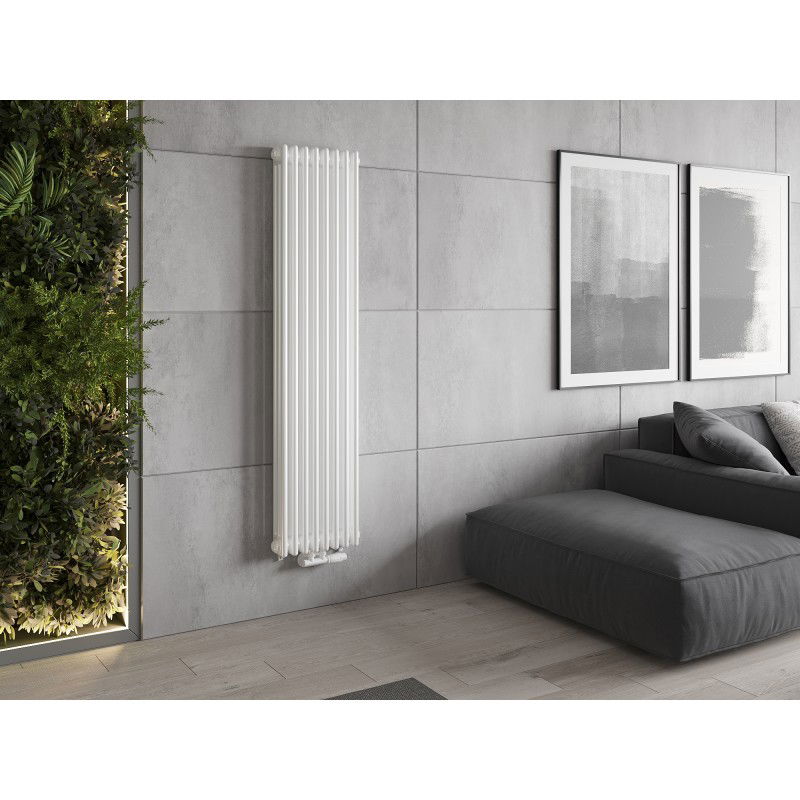 Mexen Denver decorative radiator 1600 x 378 mm, 1487 W, white - W215-1600-378-00-20