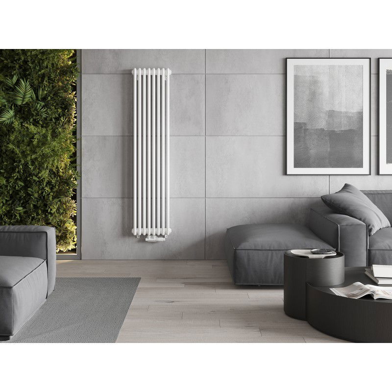 Mexen Denver decorative radiator 1600 x 378 mm, 1487 W, white - W215-1600-378-00-20