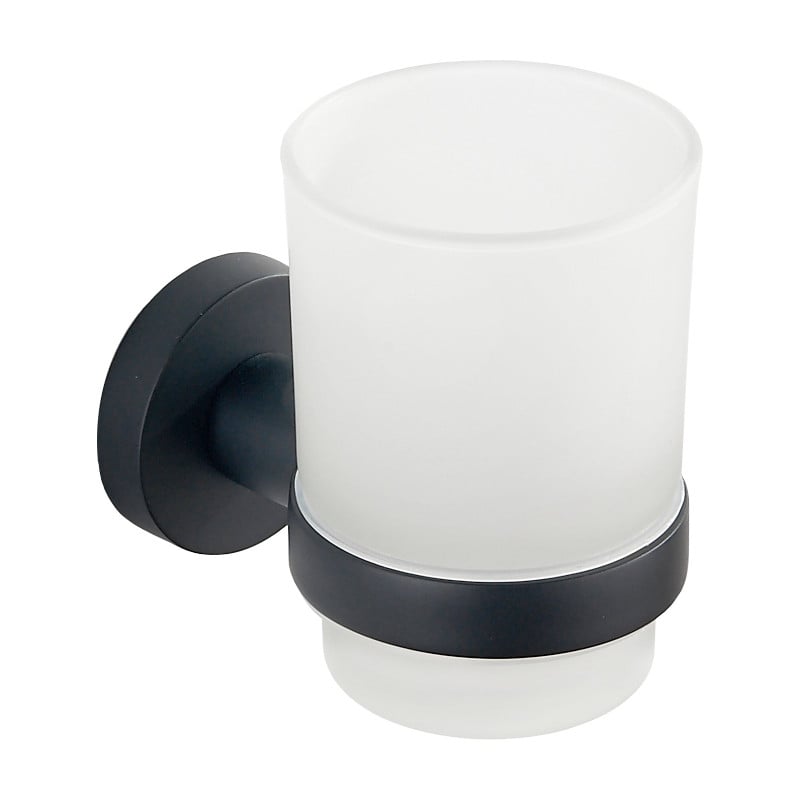 Mexen Tiber toothbrush holder, black - 7050538-70