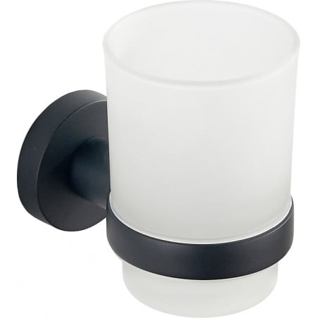 Mexen Tiber toothbrush holder, black - 7050538-70