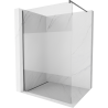 Mexen Kioto Walk-in Shower Screen 130 x 200 cm, transparent/frosted 8 mm, gun metal - 800-130-101-95-35