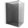 Mexen Kioto Walk-in Shower Wall 100 x 200 cm, Graphite 8 mm, Gun Metal - 800-100-101-95-40