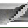 Mexen Kioto Walk-in Shower Wall 100 x 200 cm, Frosted 8 mm, Brushed Gold - 800-100-101-55-30